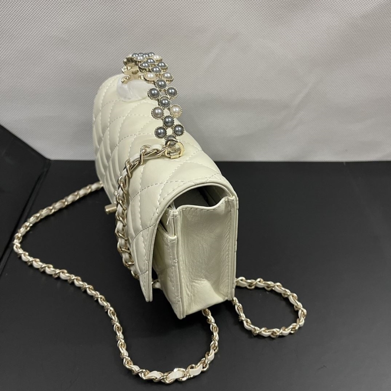 Ch**el top handle bags